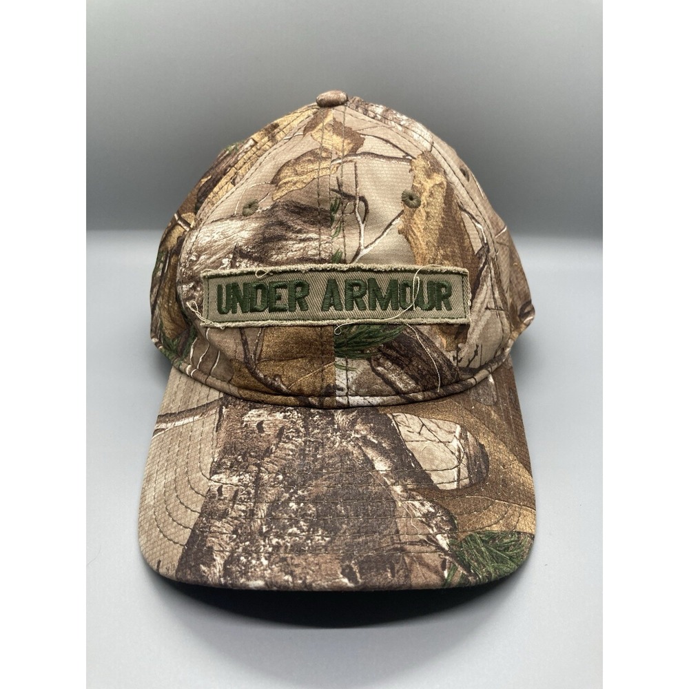 Under Armour Fitted Baseball Hat Multicolor LG/XL Camo Outdoor Hunting